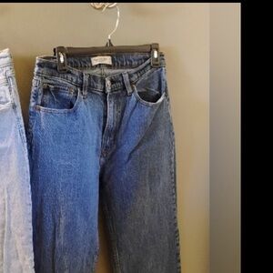 Abercrombie & Fitch Women’s Straight Leg Jeans - Dark Wash